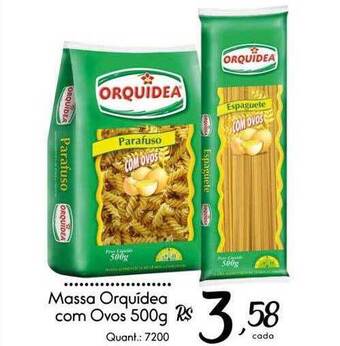Giassi Supermercados Massa Orquídea Com Ovos oferta