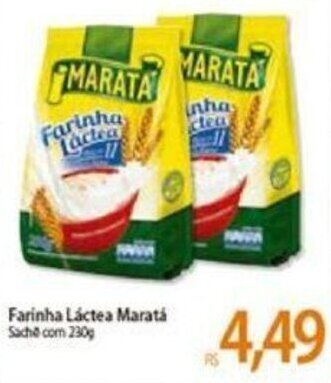 Atacadão Farinha Lactea Marata 230g oferta