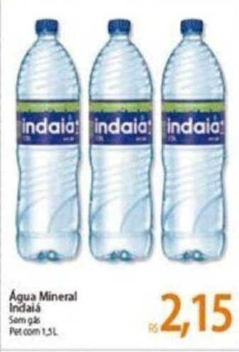 Atacadão Agua Mineral Indaia 1.5L oferta