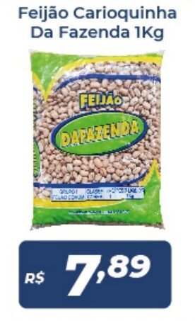 Atakarejo Feijao Carioquinha Da Fazenda 1kg oferta