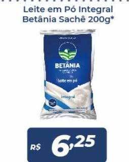 Atakarejo Leite Em Pó Integral Betânia Sachê oferta