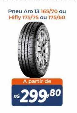 Atakarejo Pneu Aro 13 165-70 Ou Hifly 175-75 Ou 175-60 oferta