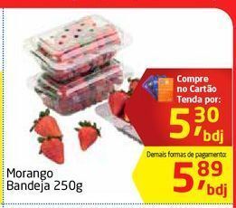 Morango bandeja 250g