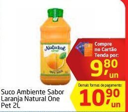 Tenda Atacado Suco de laranja natural one 2l oferta