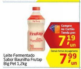 Tenda Atacado Leite fermentado sabor baunilha frutap 1,2kg oferta