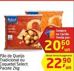 Tenda Atacado Pão de queijo select 2kg oferta