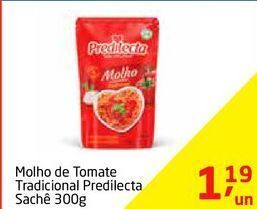 Molho de tomate predilecta 300g