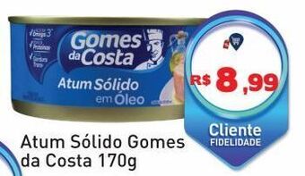 Atum sólido gomes da costa 170g
