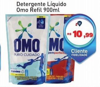 Tonin Superatacado Detergente líquido omo refil 900ml oferta