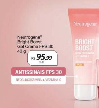 Drogal Neutrogena bright boost gel creme fps 30 40g oferta