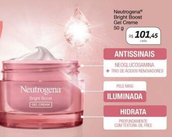 Drogal Neutrogena bright boost gel creme 50g oferta