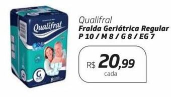 Drogal Qualifral fralda geriátrica regular oferta