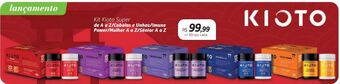 Drogal Kit kioto super de a a z/cabelos e unhas/imune power/mulher a a z/sênior a a z oferta