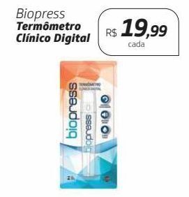 Drogal Biopress termômetro clínico digital oferta