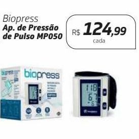 Drogal Biopress ap. de pressão de pulso mp050 oferta