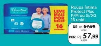 Drogal Roupa íntima protect plus 16 un oferta