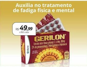 Drogal Gerilon c/60 oferta