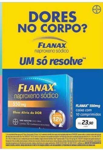 Flanax 550mg 10 comprimidos