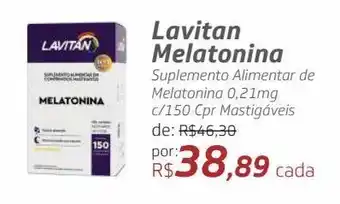 Drogal Lavitan melatonina c/150 cpr oferta