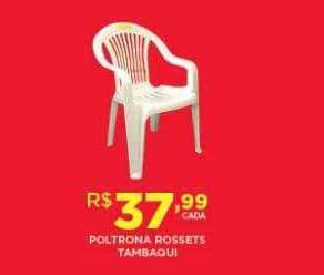 DB Supermercados Poltrona Rossets Tambaqui oferta