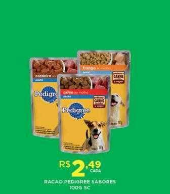 DB Supermercados Racao Pedigree Sabores oferta