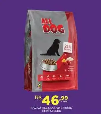 DB Supermercados Racao All Dog Ad Carne-cereai oferta