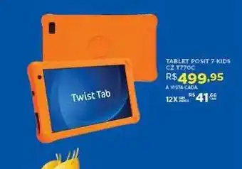 DB Supermercados Tablet Posit 7 Kids Cz T770c oferta