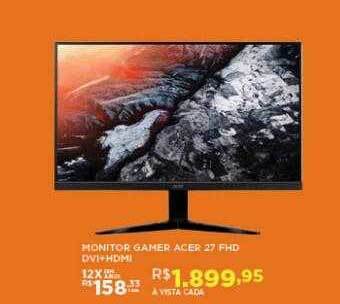 DB Supermercados Monitor Gamer Acer 27 Fhd oferta
