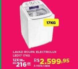 DB Supermercados Lavad Roupa Electrolux Led17 oferta