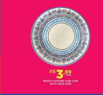 DB Supermercados Prato Oxford Sob Com 19cm oferta
