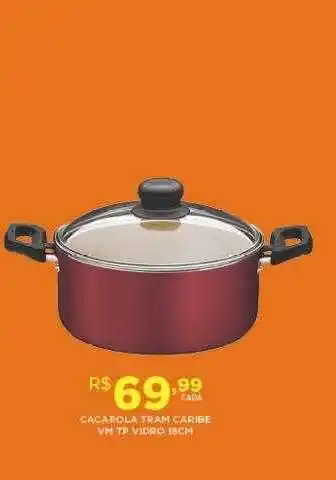 DB Supermercados Cacarola Tram Caribe Vm Tp Vidro oferta