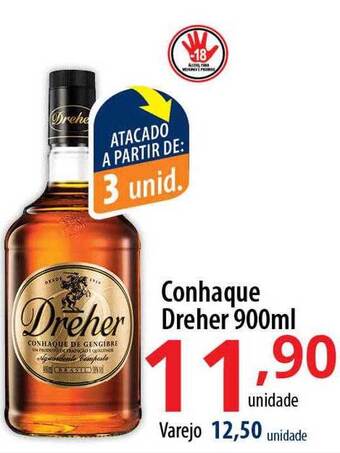 Akki Atacadista Conhaque Dreher oferta