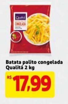 Mercado Extra Batata palito congelada Qualita 2kg oferta