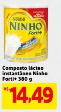 Mercado Extra Composto Lacteo Instantaneo Ninho Fort+ 380g oferta