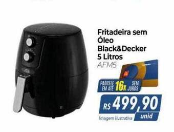Hiper Moreira Fritadeira Sem óleo Black&decker oferta