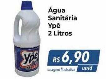 Hiper Moreira água Sanitária Ypê oferta