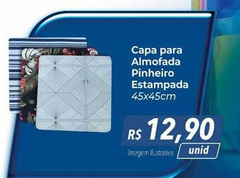 Capa Para Almofada Pinheiro Estampada