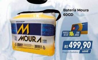 Hiper Moreira Bateria Moura 60gd oferta