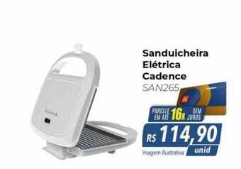 Sanduicheira Elétrica Cadence San265
