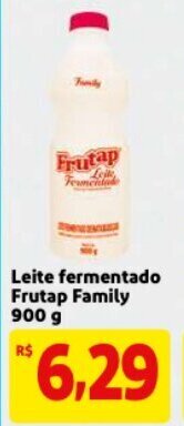 Mercado Extra Leite Fermentado Frutap Family 900g oferta