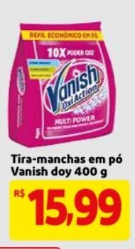 Mercado Extra Tira Manchas em po Vanish doy 400g oferta