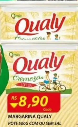 Assaí Atacadista Margarina Qualy Pote 500g com ou sem sal oferta