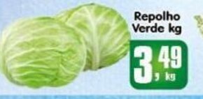 Higa's Supermercado Repolho Verde 1kg oferta