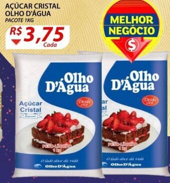 Acucar cristal Olho D'agua 1kg