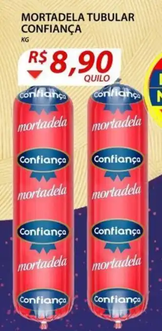 Assaí Atacadista Mortadela Tubular Confianca 1kg oferta