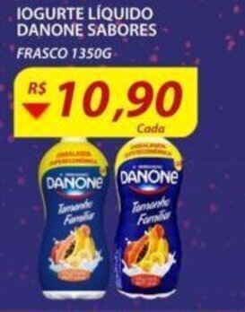 Assaí Atacadista Iogurte Liquido Danone Sabores 1.350g oferta