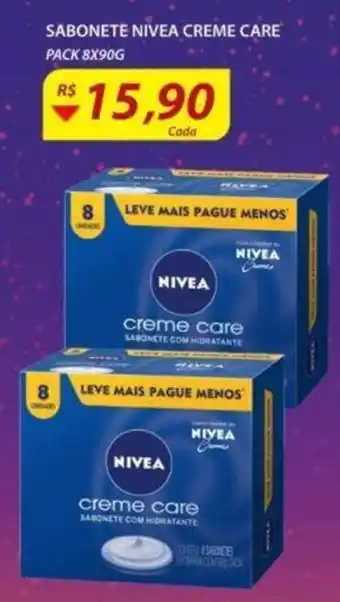 Assaí Atacadista Sabonete Nivea Creme Care oferta