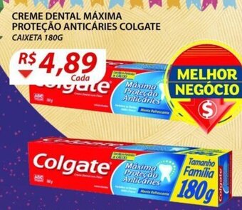 Assaí Atacadista Creme Dental Maxima Protecao Anticaries Colgate 180g oferta