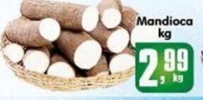 Higa's Supermercado Mandioca 1kg oferta