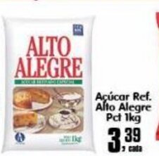 Higa's Supermercado Acucar Ref. Alto Alegre Pct 1kg oferta